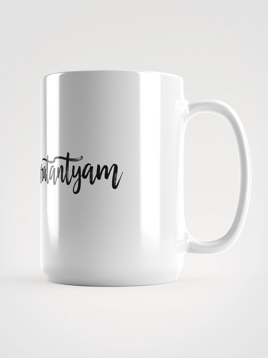Elegant Bharatanatyam Dance | Traditional Indian Art Glossy Mug product image (1)
