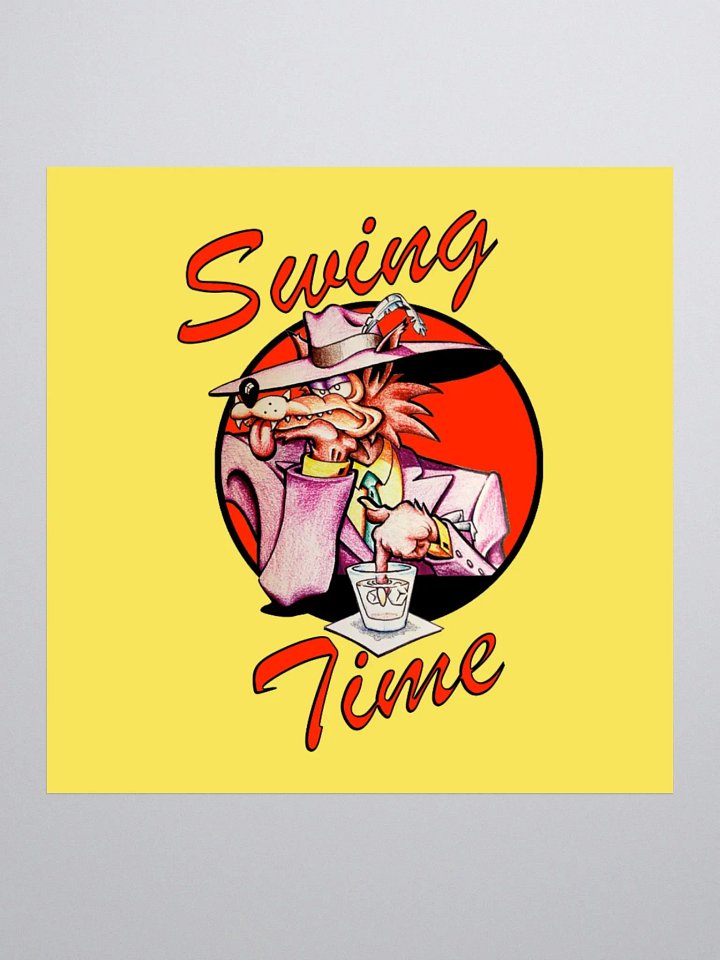 Swing Time Wolf Sticker Set product image (1)