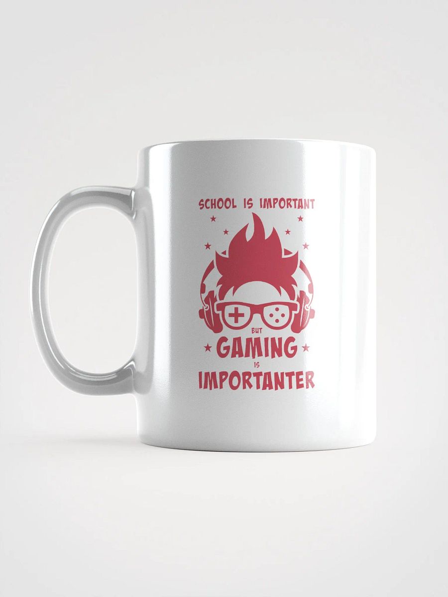 School is Important But Gaming is Importanter Coffee Mug product image (5)
