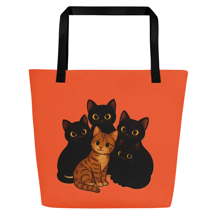 Kitty Dreams Large Tote Bag product image (1)