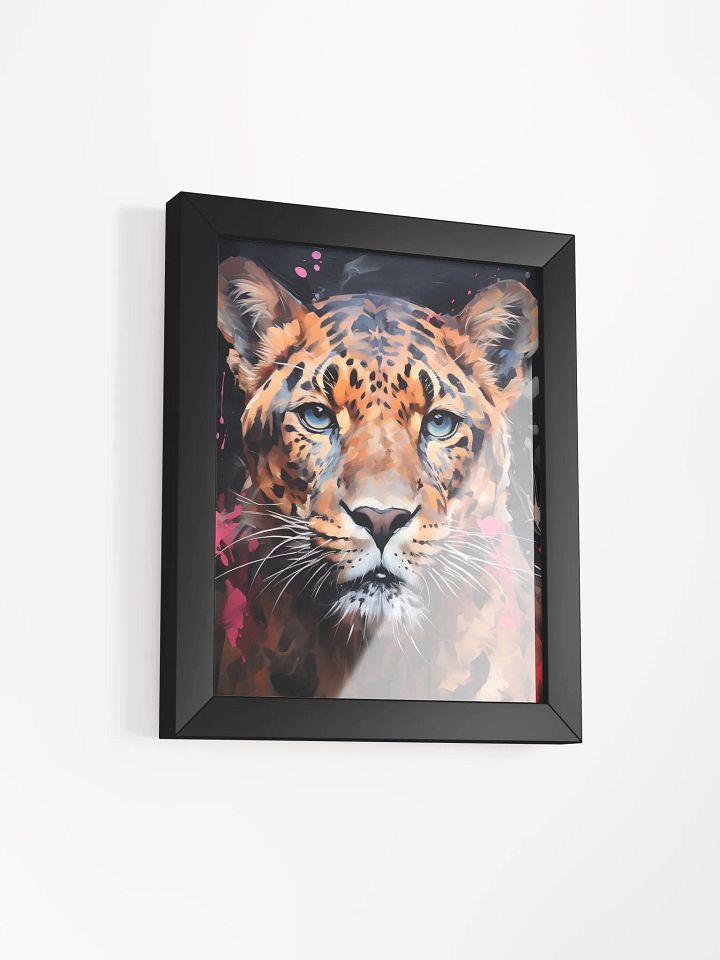 Ethereal Tiger Vision Framed Poster product image (2)