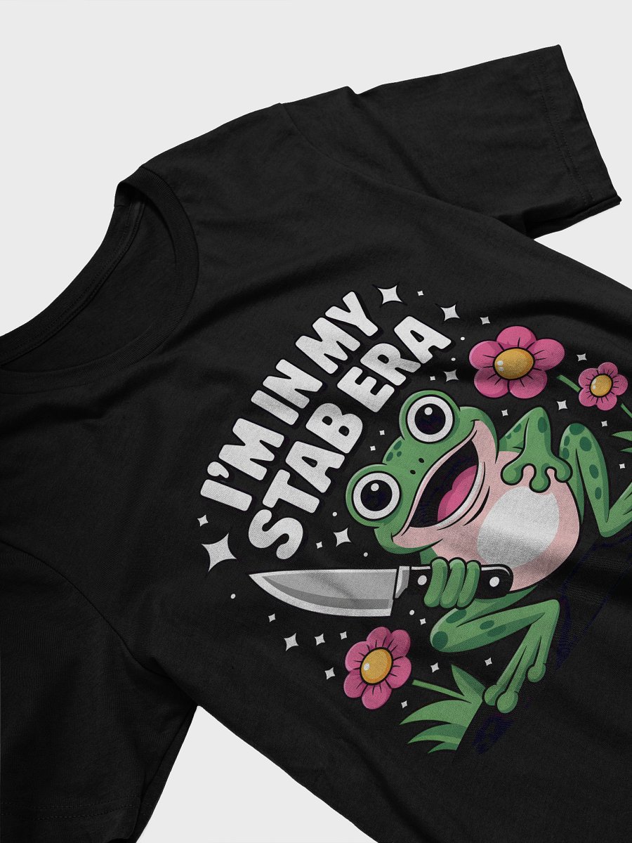 Stab Era Frog Cartoon T-Shirt product image (29)