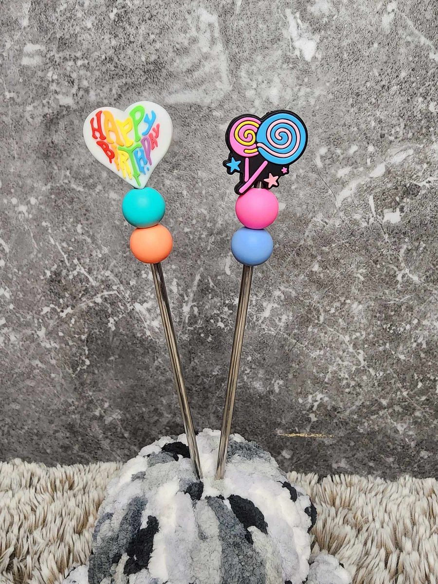 "Birthday" Amigurimi Sticks product image (1)