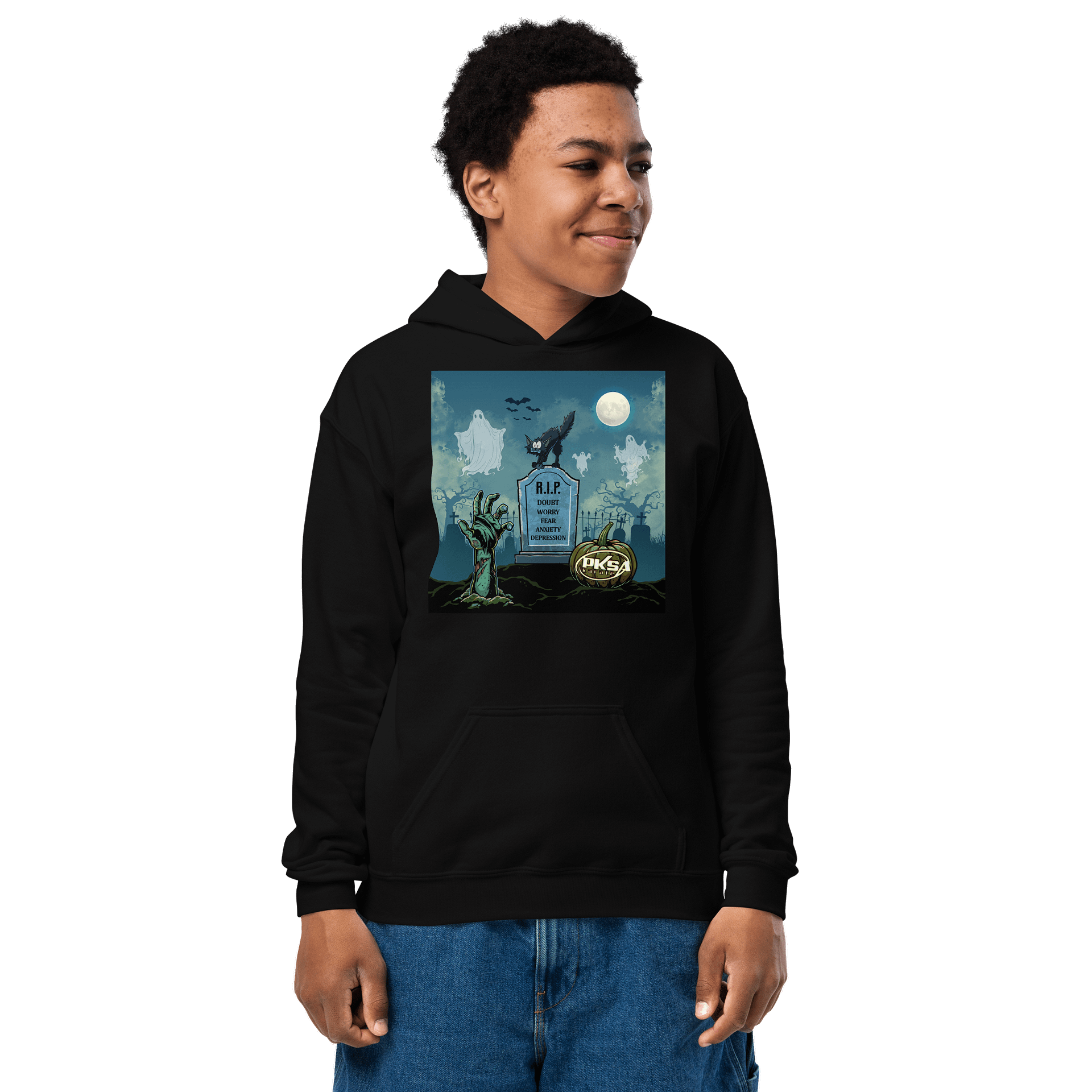 Kids: R.I.P. Negativity Hoodie product image (1)