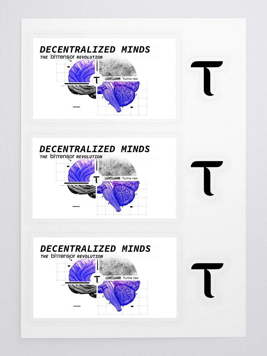 DECENTRALIZED MINDS - Stickers product image (3)