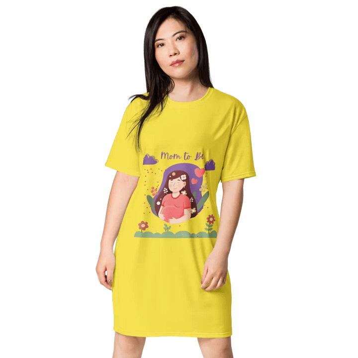 Blossoming Maternity All-Over Dress product image (1)