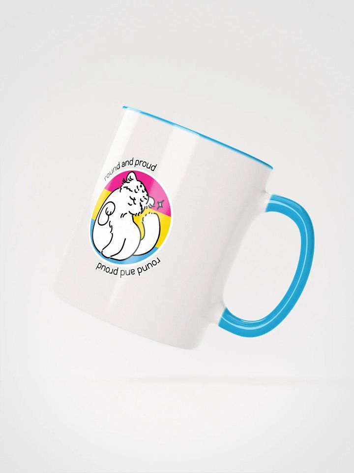 Round and Proud Manul Pansexual Version - Mug product image (22)