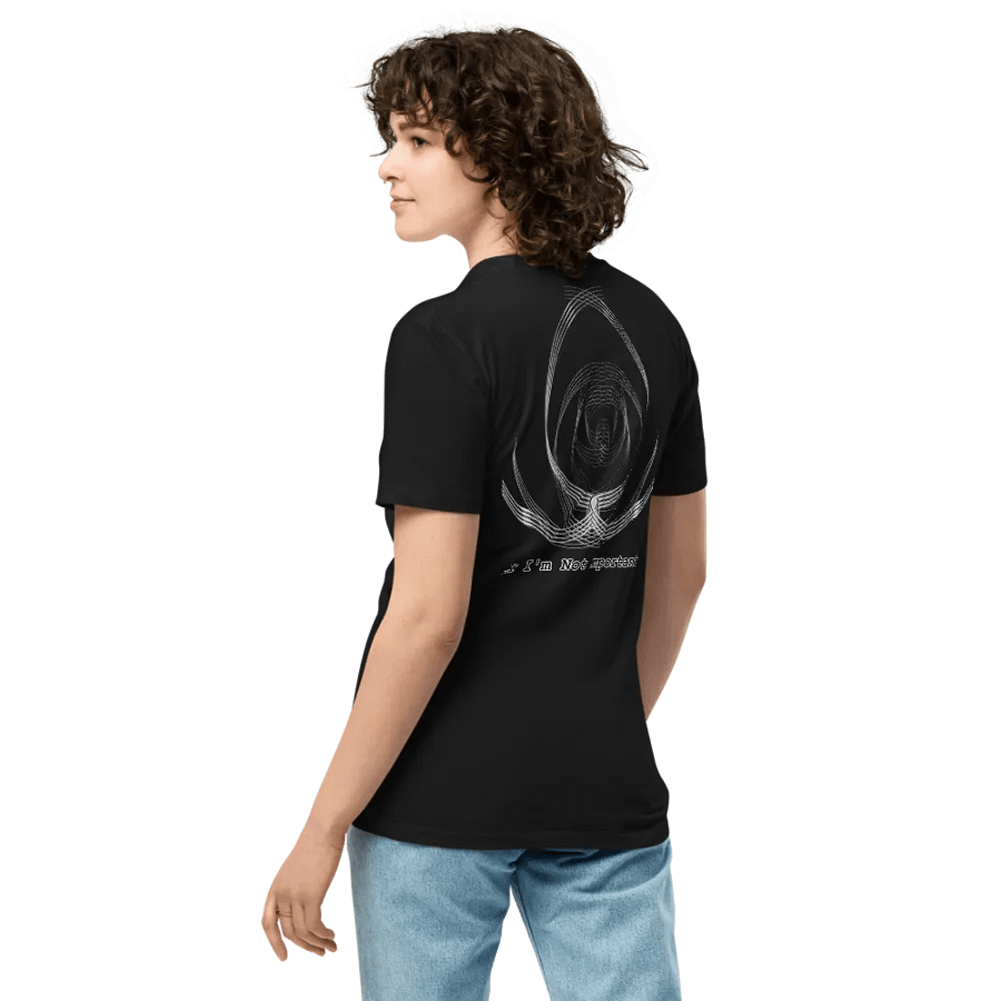 Unisex Premium T-Shirt - Embroidered - Mr I'm Not Important Logo product image (6)