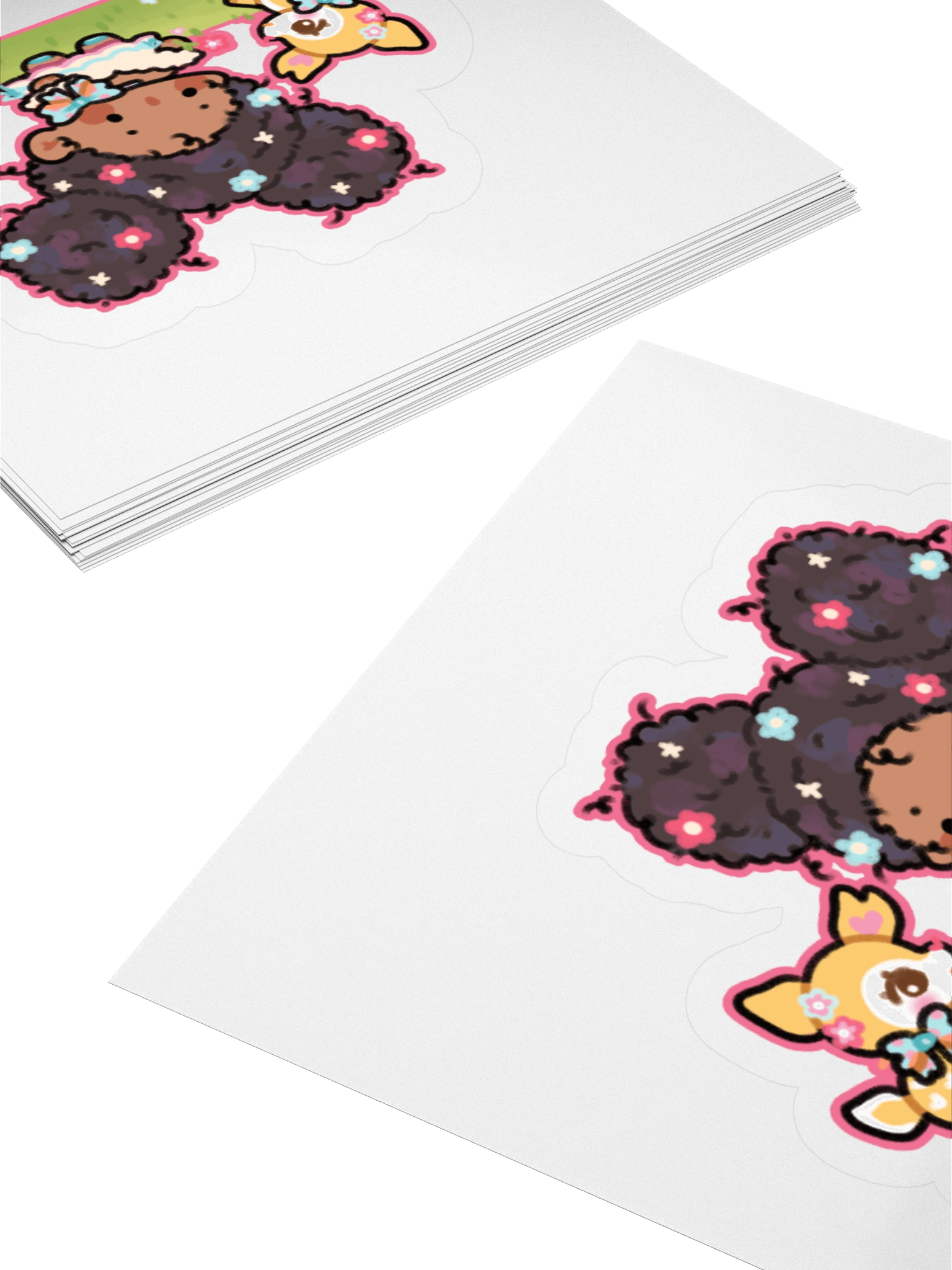♡ silly minty pink sticker product image (4)