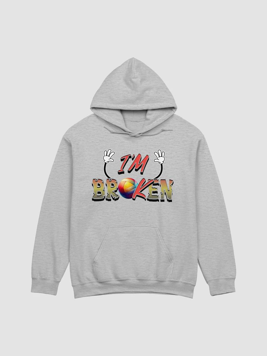 Im Ok Im Broken Volleyball Vibrant Hands Hoodie product image (21)