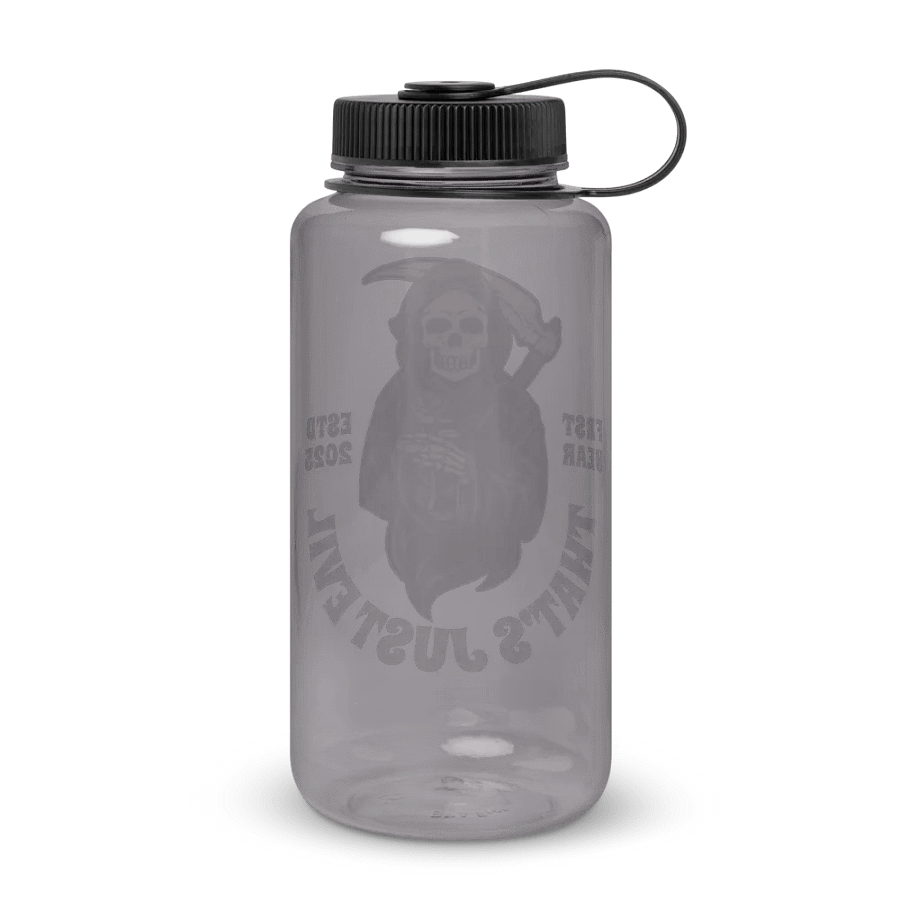 That's Just Evil Reaper Wide Mouth Water Bottle product image (2)