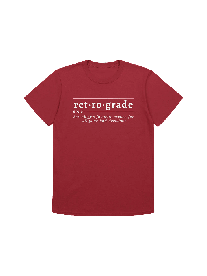 Retrograde Def Unisex Tee v2 product image (1)