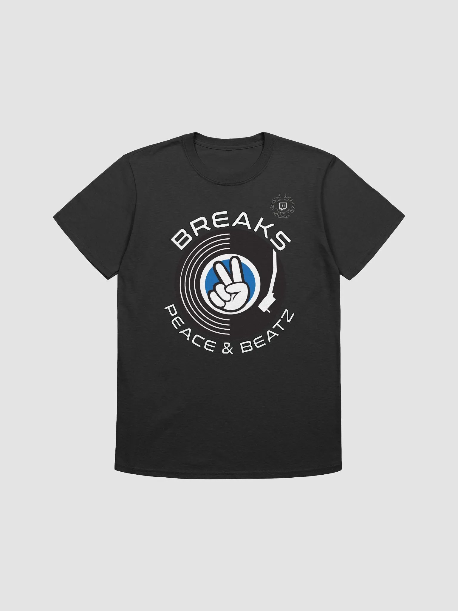 Breaks Peace & Beatz (w/front badge) Unisex Softstyle T-Shirt product image (1)