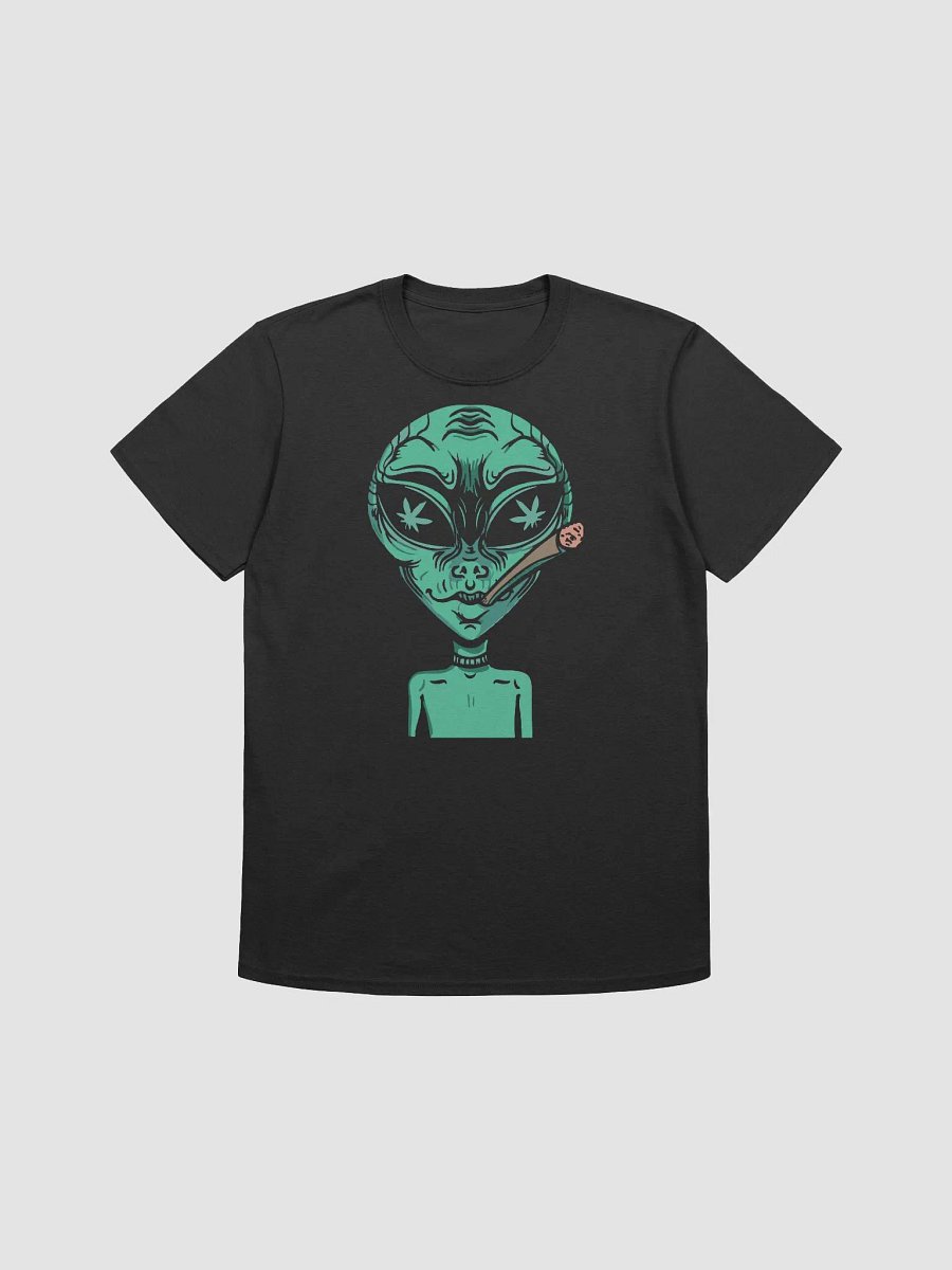 But is it art smoking alien t-shirt product image (1)