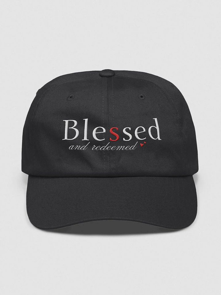Blessed and Redeemed Embroidery Dad Hat product image (2)