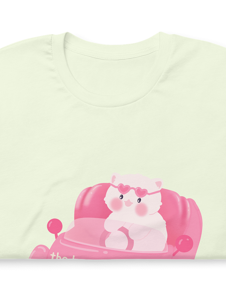 The horrors persist but so do I, Cat Soft Cotton Unisex T-shirt product image (2)