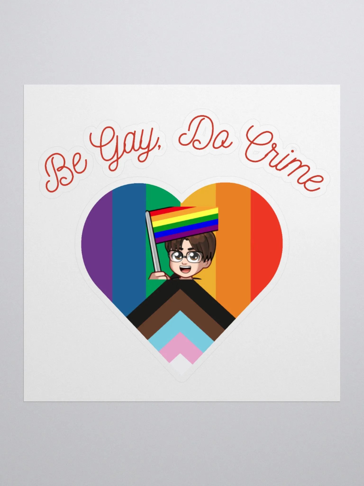 Be Gay, Do Crime Sticker product image (1)