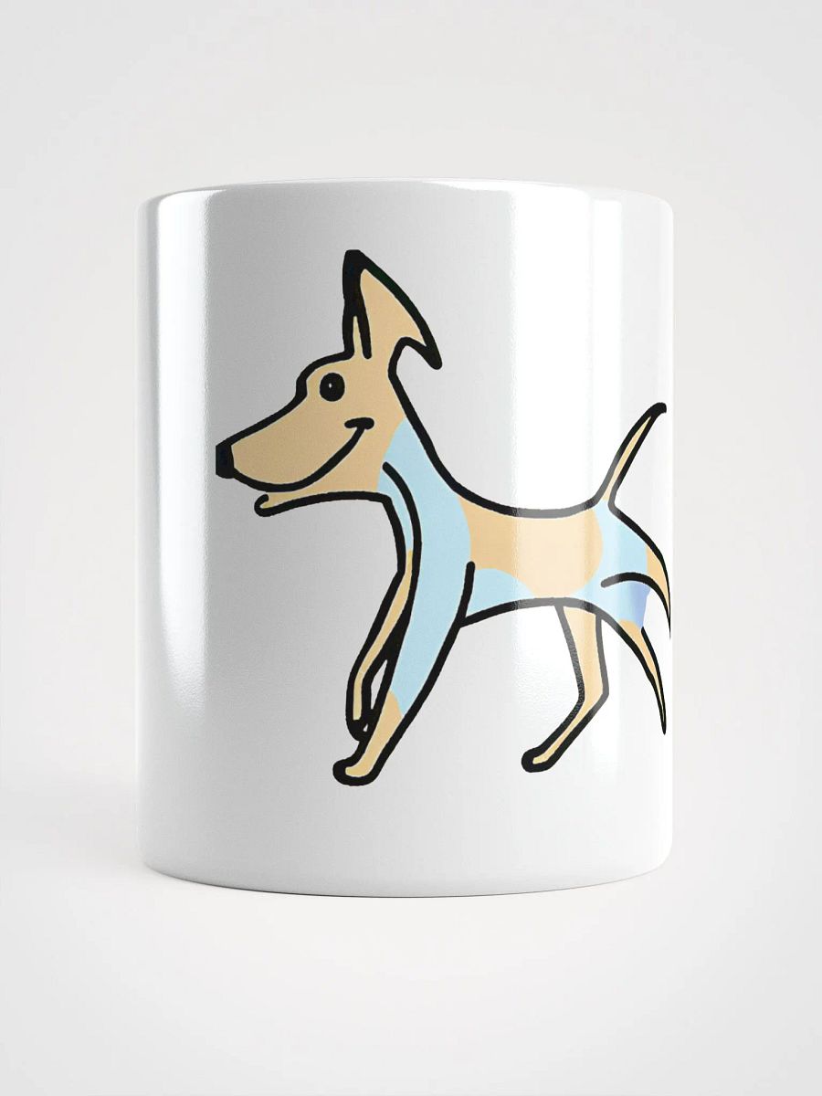 Playful Pup White Glossy Mug product image (15)