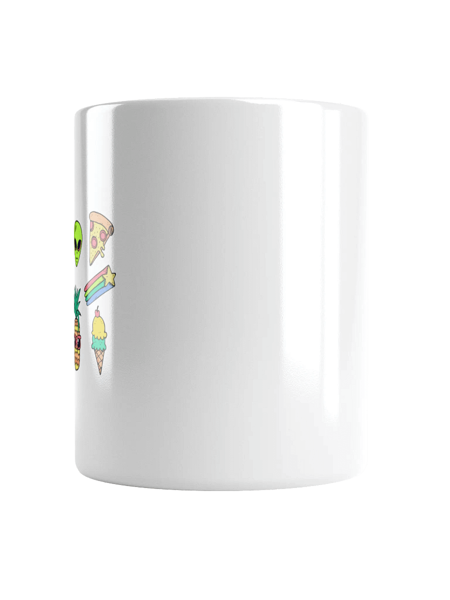 "Martians Take Belfast!" Roswell Aliens White Glossy Mug product image (14)