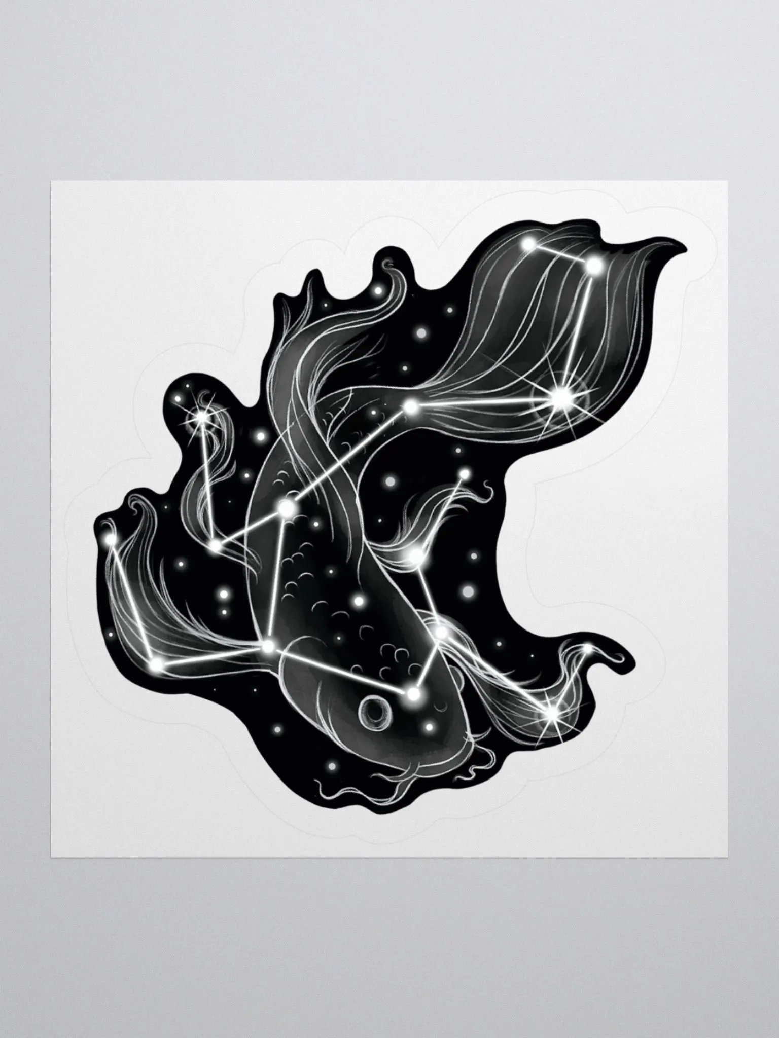 Galaxy Koi - Sticker product image (1)
