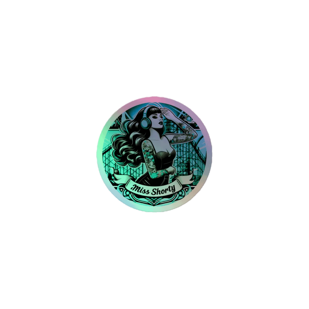 Original Miss Shorty Holographic Sticker Set product image (1)