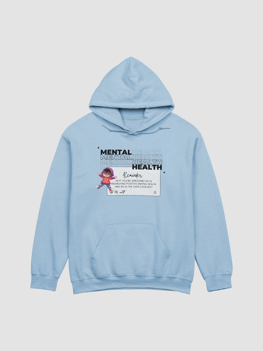 Mental Health Awareness Cotton Hoodie - Light product image (5)