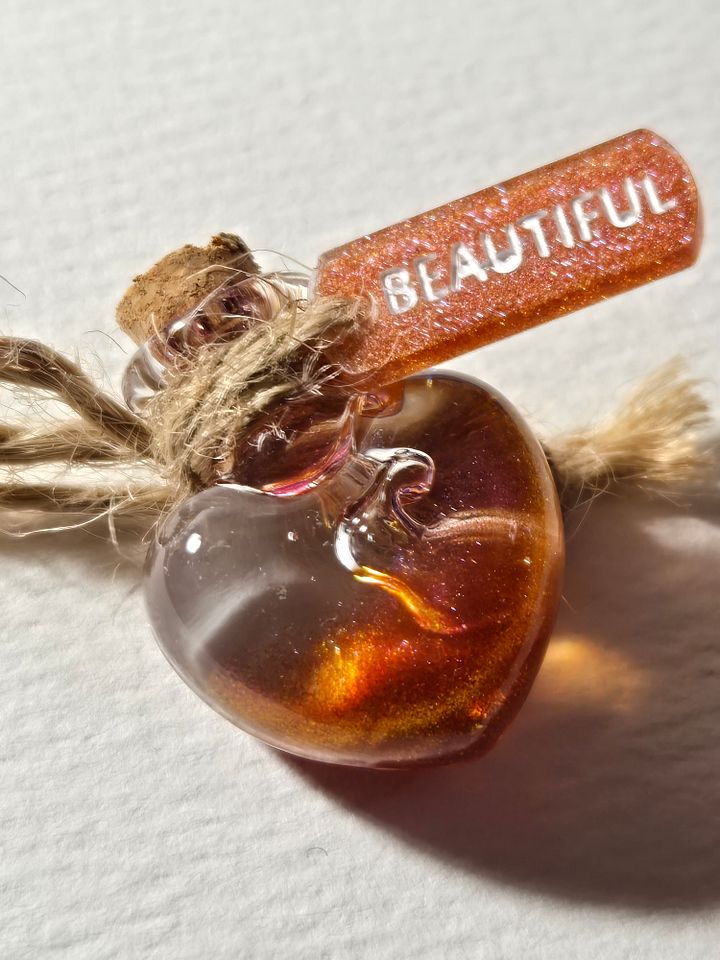 Heart Jar KEYCHAIN #15 - BEAUTIFUL product image (1)