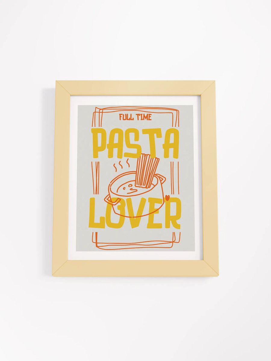 Saucy Pasta Lover Framed Poster product image (1)