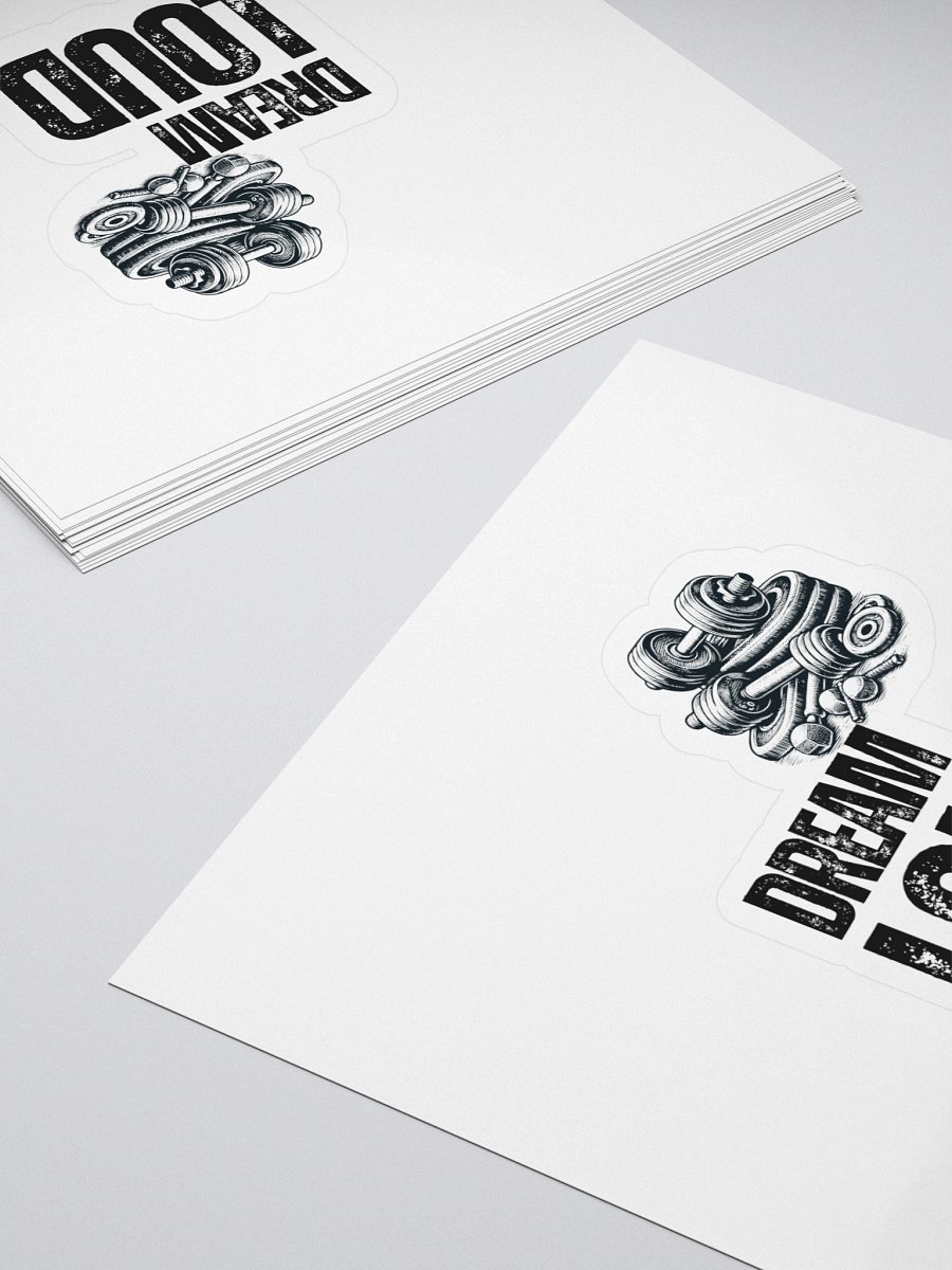 Dream Loud - Weights - Sticker product image (4)