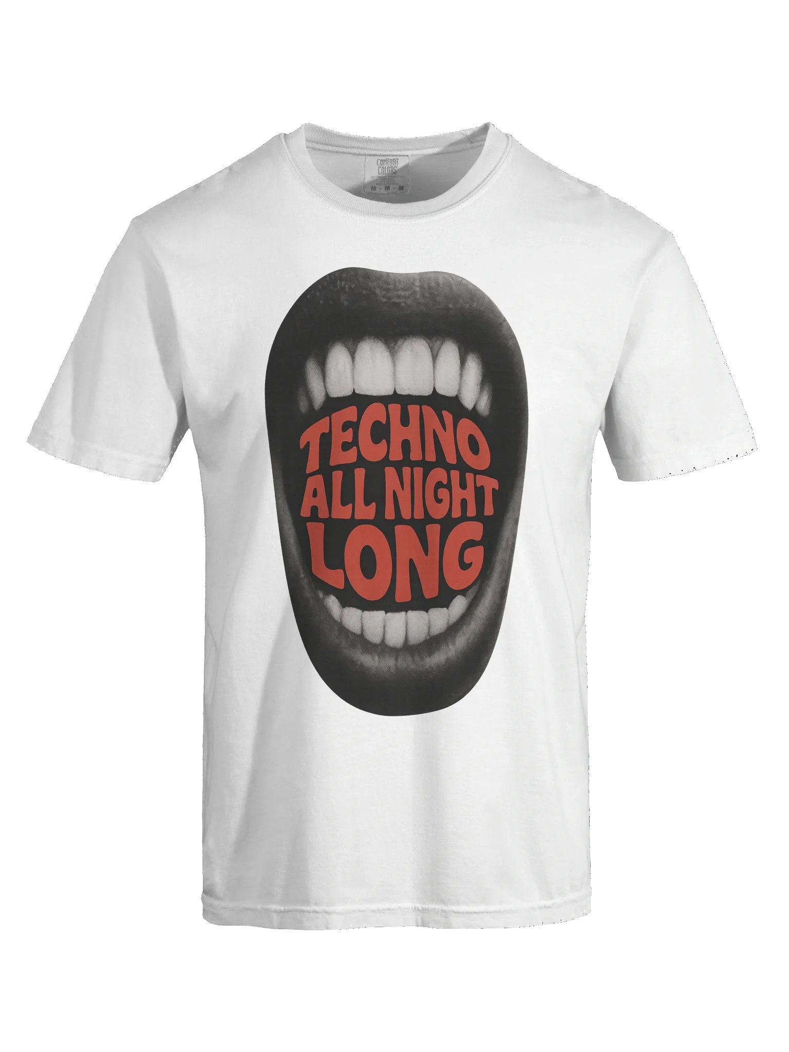 TECHNO ALL NIGHT LONG – Rave-Ready Statement Design product image (7)