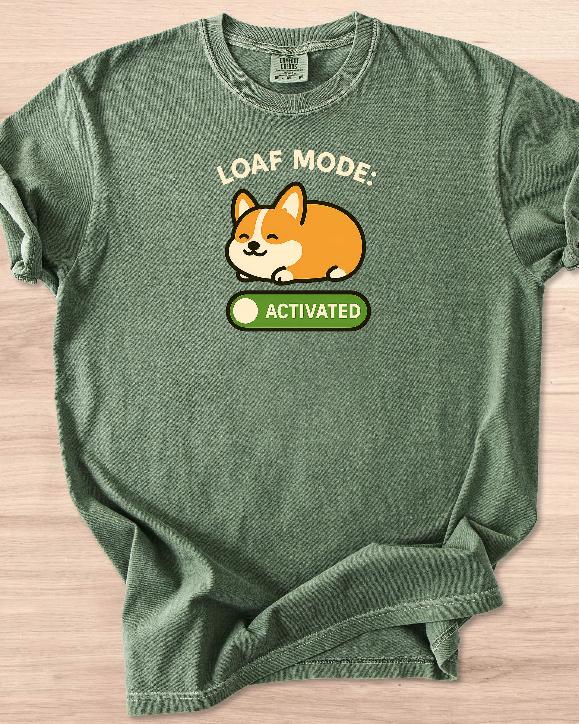 Loaf Mode: Activated (Corgi) Tee product image (41)
