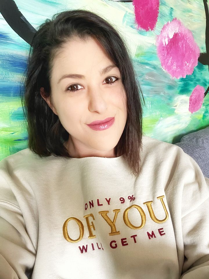 Only 9% Human Design Manifestor Embroidered Sweatshirt product image (1)