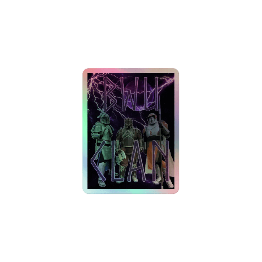 MetalWithUs Holo Stickers product image (1)