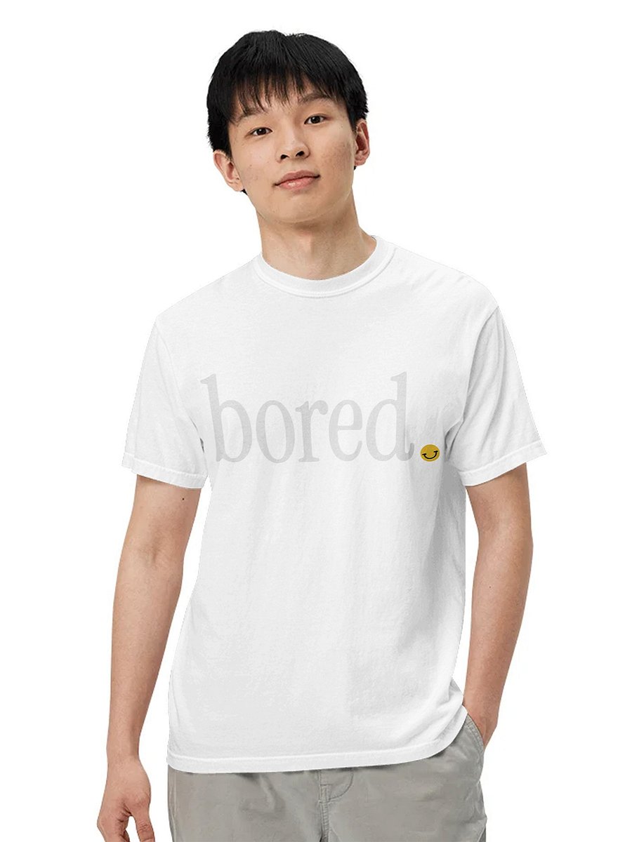 Big Bored - A Premium Relaxed Fit DTG Printed Tee product image (3)
