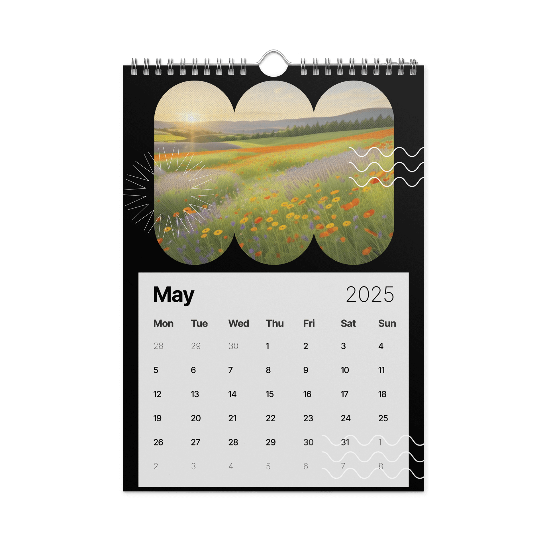SEASONAL NATURE WALL CALENDAR 2026 product image (10)
