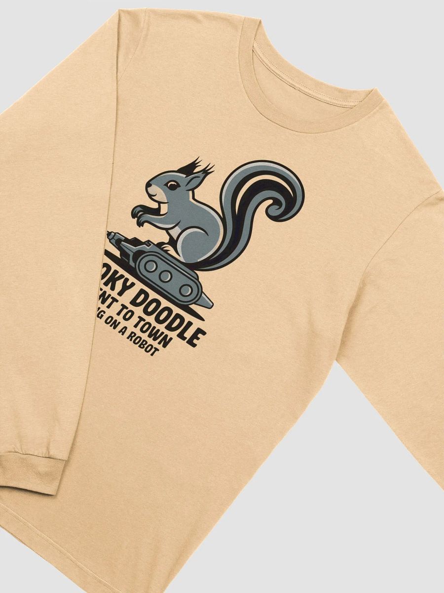 Pooky's Robot Adventure Long Sleeve Tee product image (3)