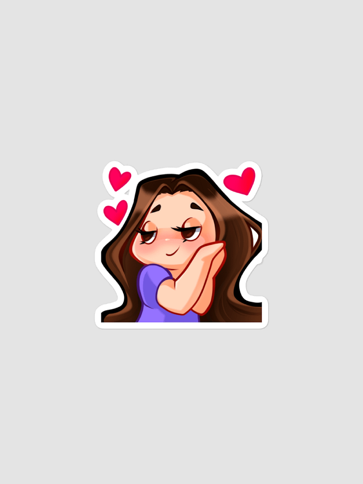 Love Kiss Cut Sticker product image (1)