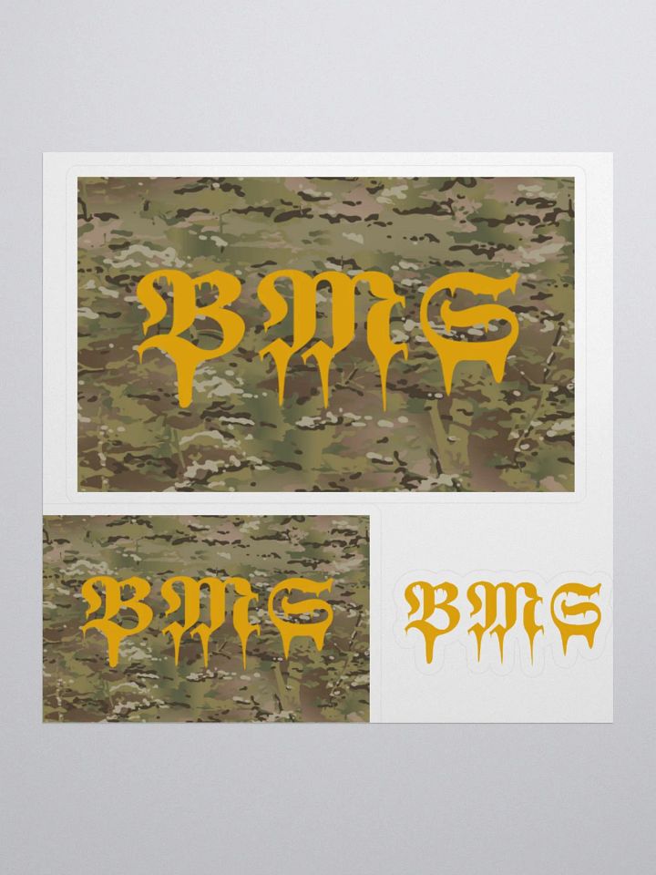 BMG Camo Stickers product image (1)