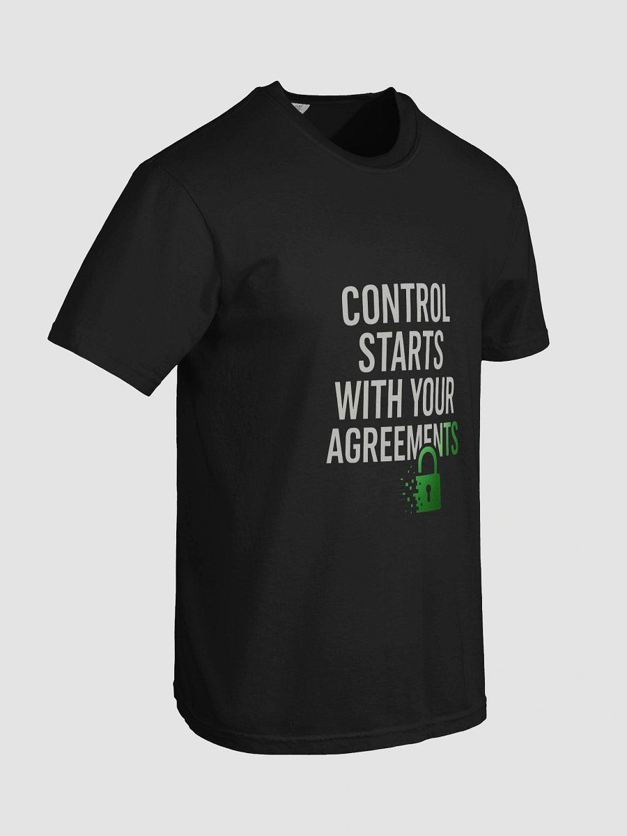 Control Start with your Agrements T-Shirt product image (105)