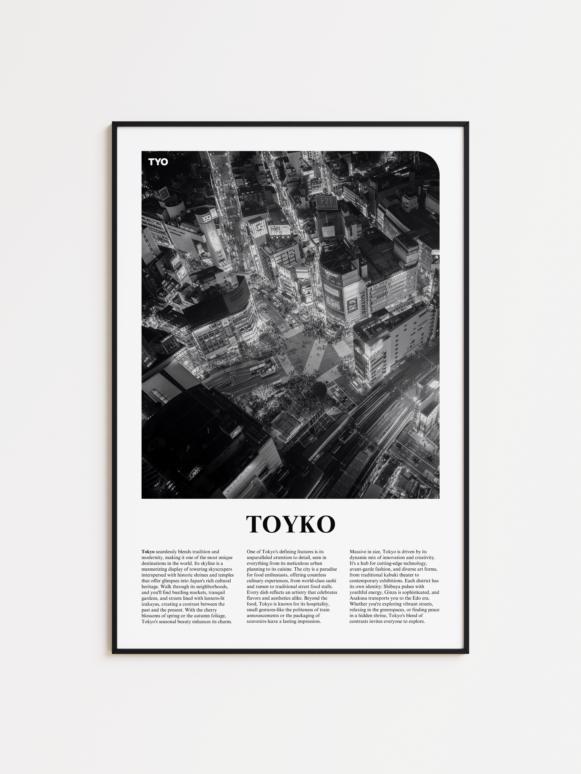 Tokyo 02 Newspaper Poster product image (1)