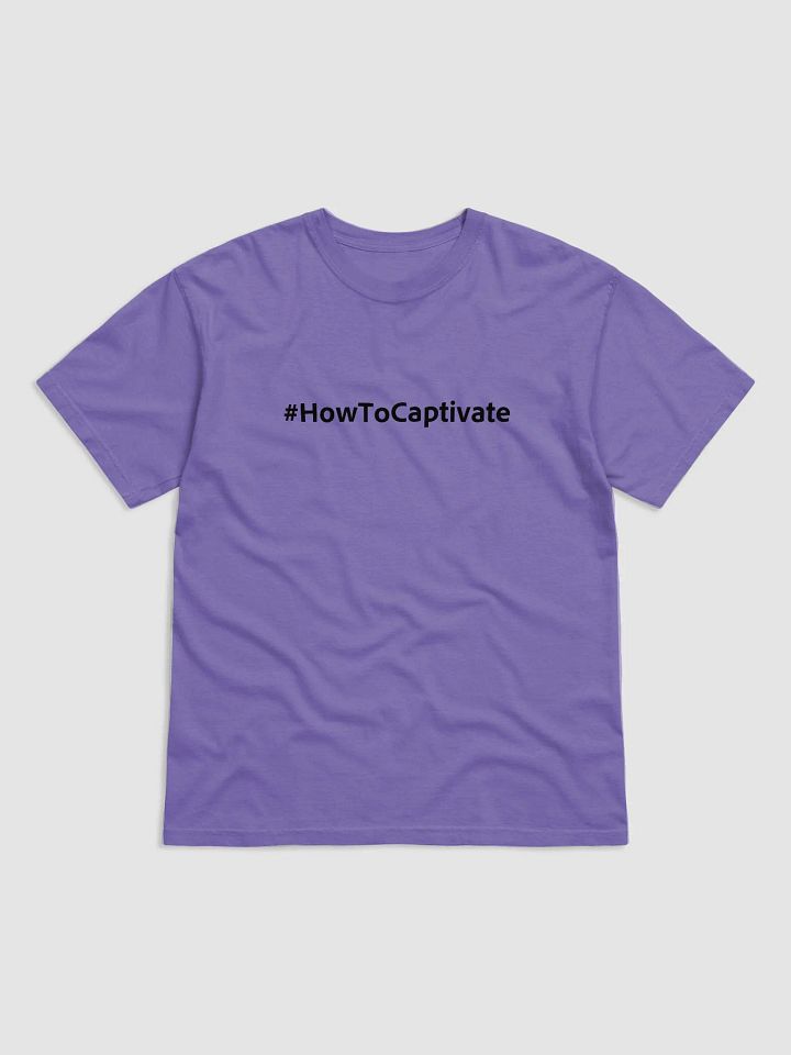 Violet Comfort Colors Garment-Dyed Heavyweight T-Shirt product image (1)