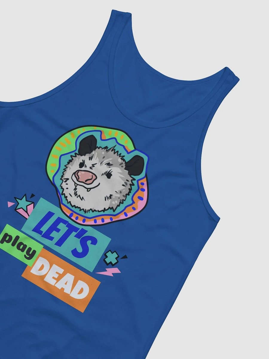 Let's Play Dead jersey tank top product image (3)