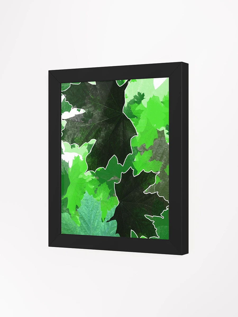Green Leaves Framed Poster product image (81)