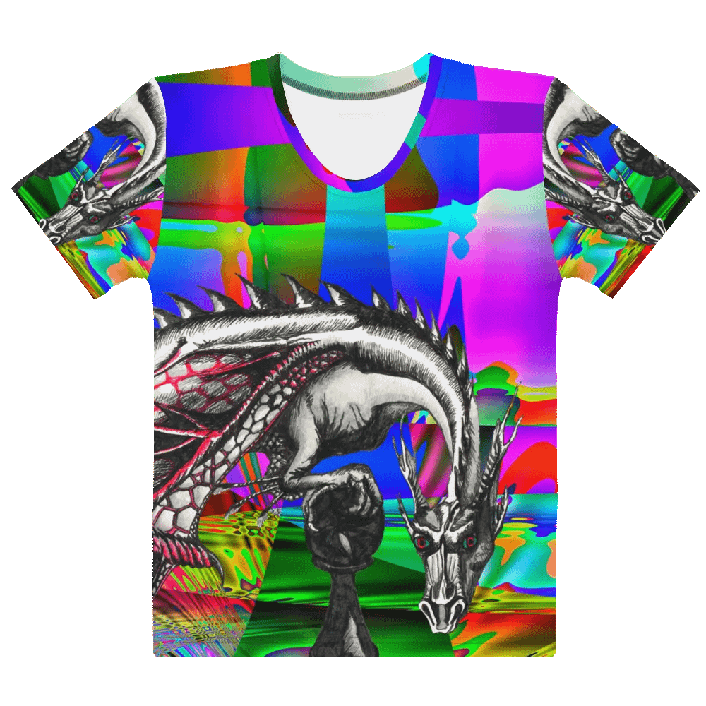 Dragon glimpsed T shirt product image (4)