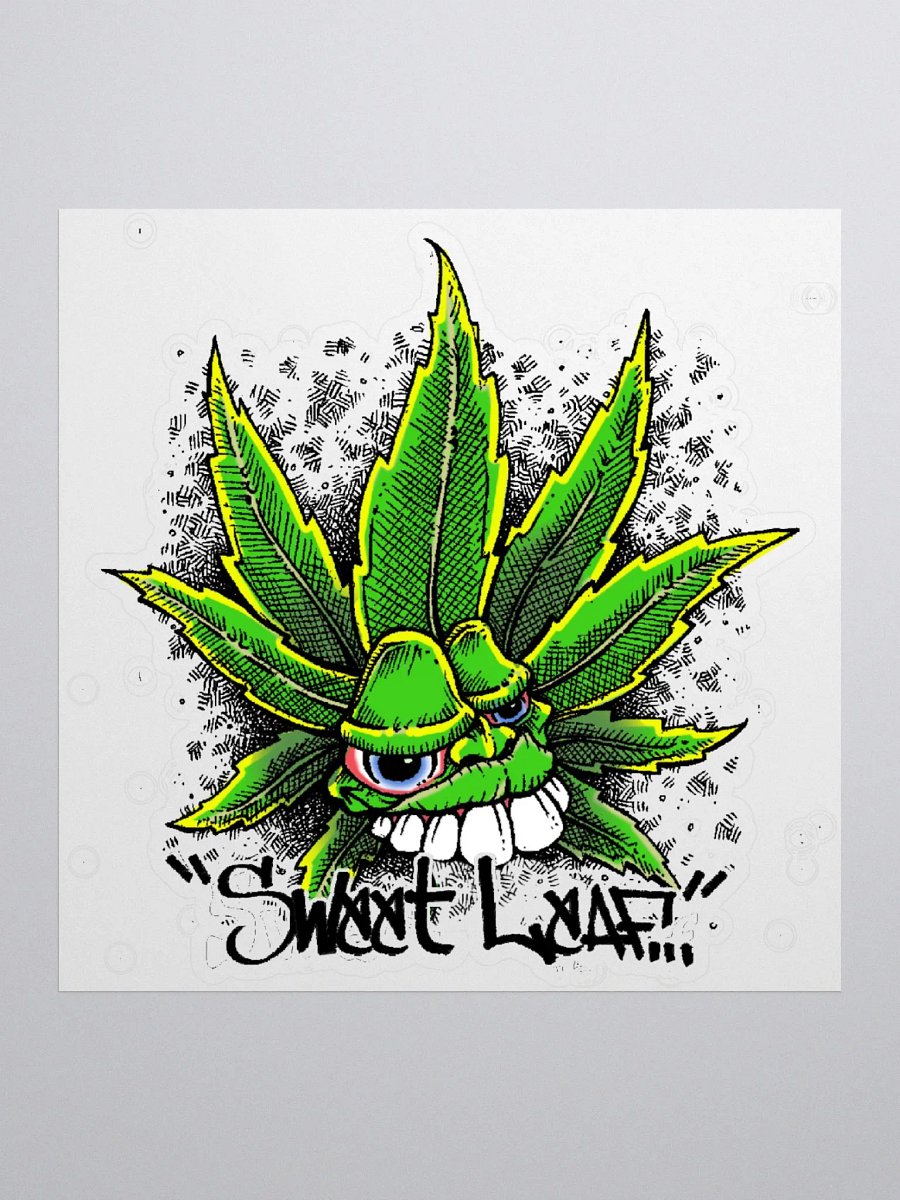 Sweet Leaf Sticker (color) product image (2)