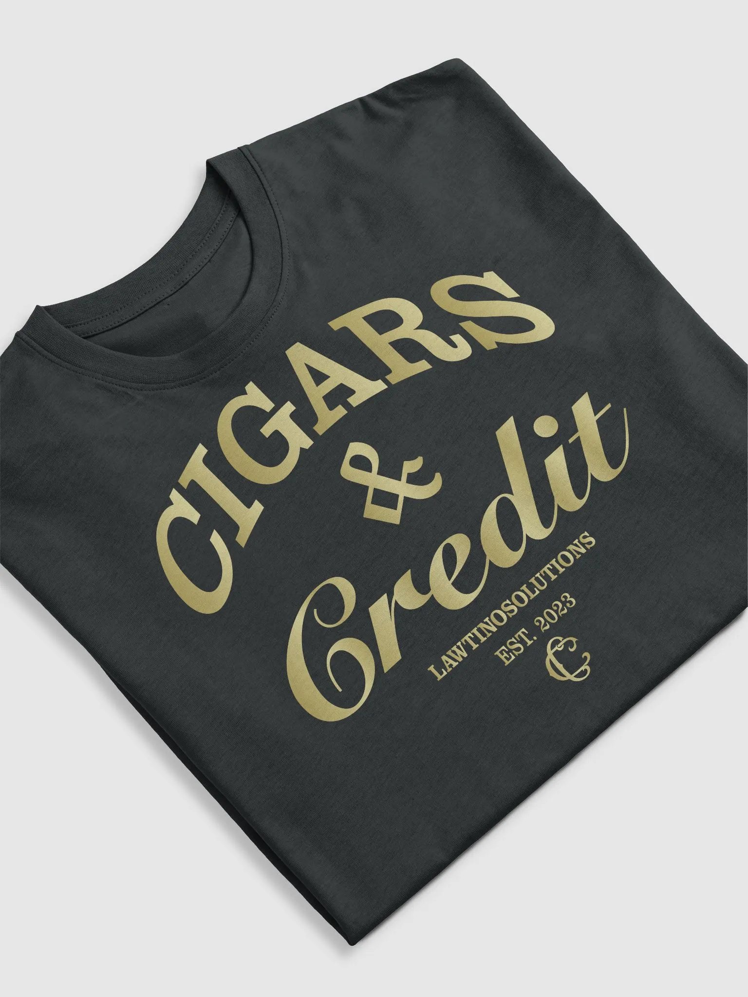 Cigar Credit Tee (Black) product image (5)