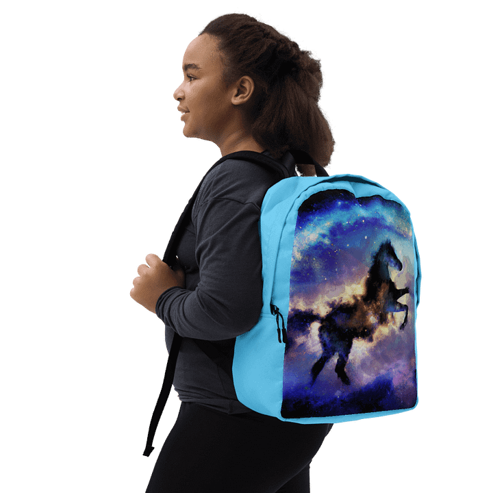 Rearing horse - Nebula Horses backpack product image (2)