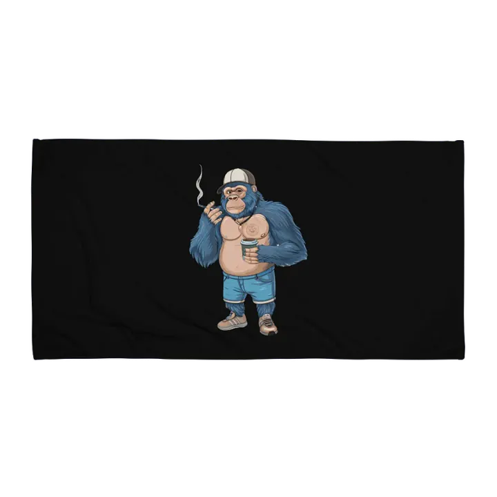 Blue Gorilla Sublimated Towel product image (1)