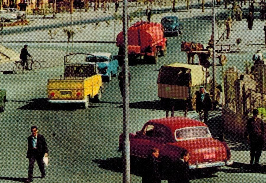 حمص ساحة الساعة الجديدة 1970 - صورة رقمية product image (3)