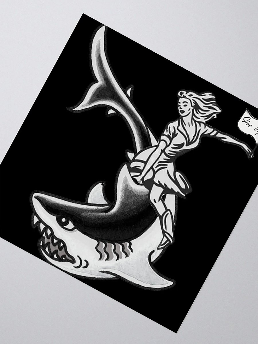 Shark Rider Sticker product image (8)